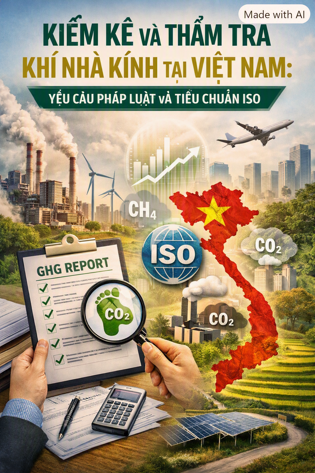 KIỂM KÊ VÀ THẨM TRA KHÍ NHÀ KÍNH TẠI VIỆT NAM: YÊU CẦU PHÁP LUẬT VÀ TIÊU CHUẨN ISO